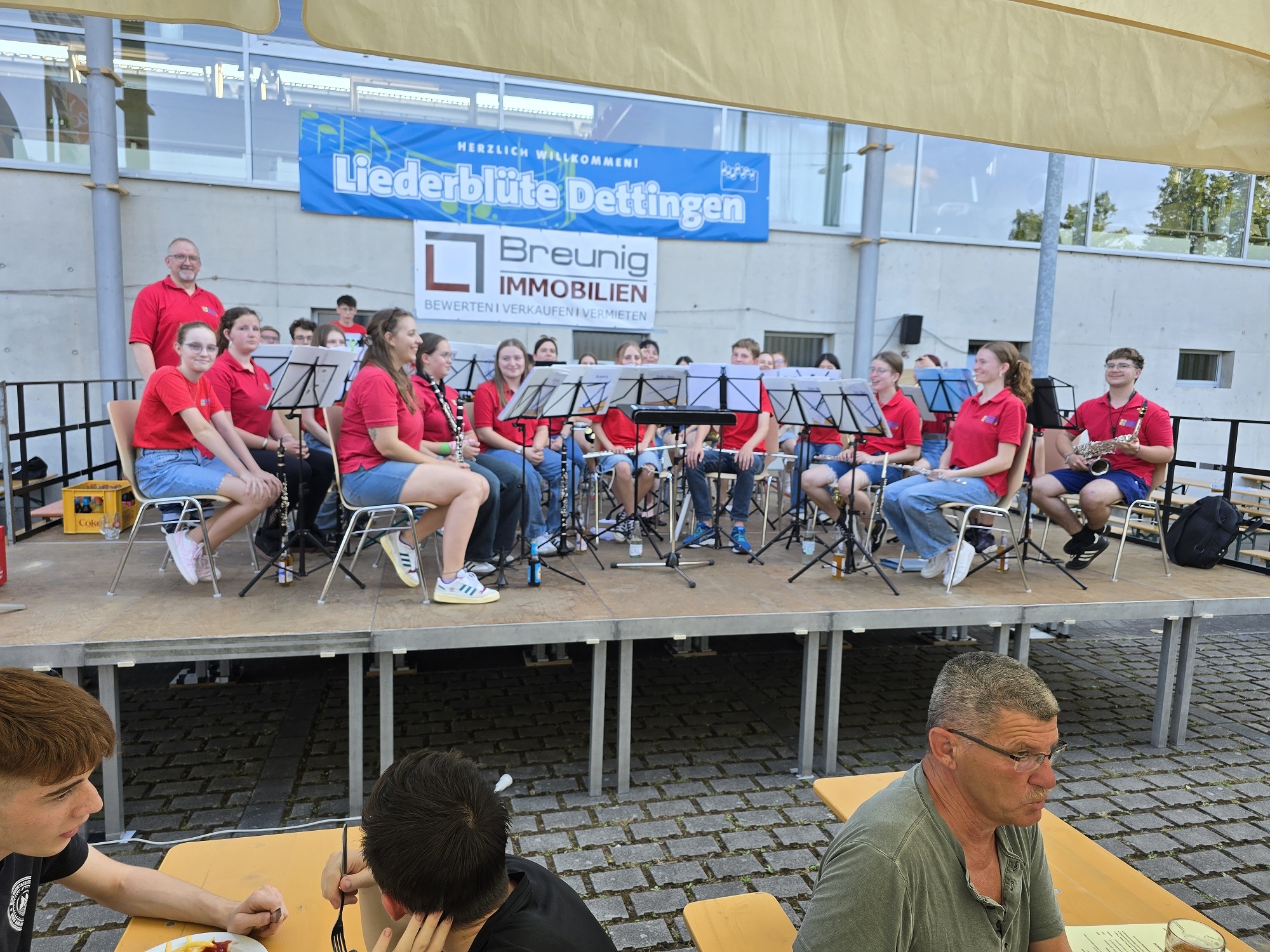 Vielen Dank dem Jugendorchester und Stammorchester des Musikvereins " Harmonie " aus Karlstein😊👍